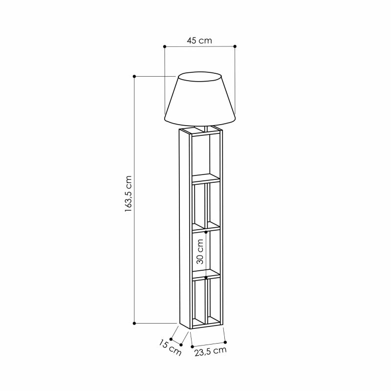 Торшер GIORNO FLOOR LAMP FLOOR LAMP Leve LEV01013 фото 4