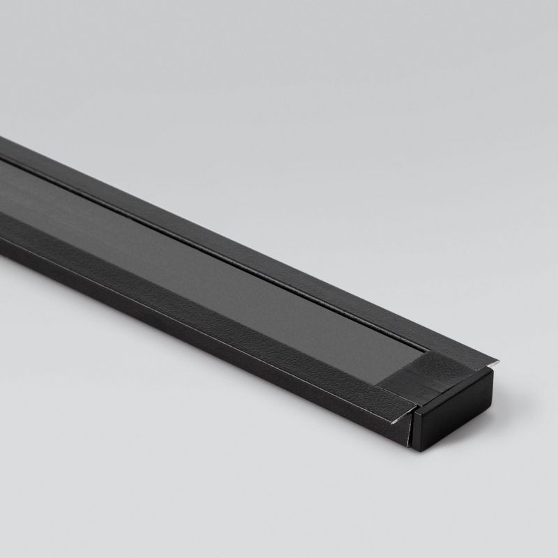 Встраиваемый алюминиевый профиль Elektrostandart черный/черный для светодиодной ленты LL-2-ALP007