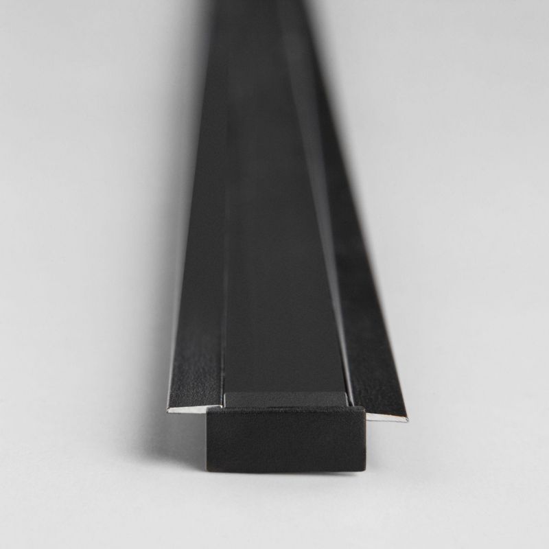 Встраиваемый алюминиевый профиль Elektrostandart черный/черный для светодиодной ленты LL-2-ALP007