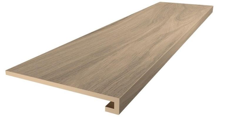 Kerama Marazzi SG518420R/GCF Ступень клееная Монтиони бежевый тёмный матовый обрезной 33x119,5x0,9