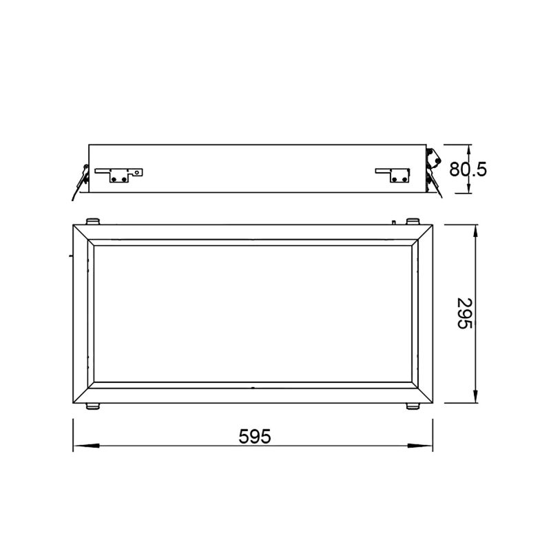 Встраивамое светодиодное окно Mantra BLUE SKY LED 4200К(белый) 35W 9094 фото 9