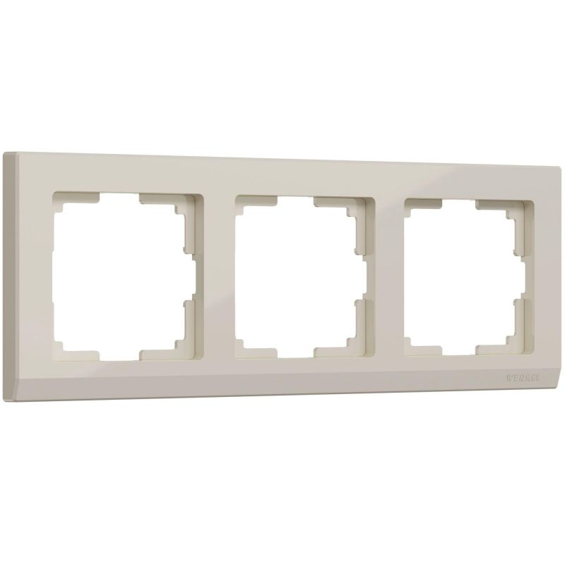 Рамка на 3 поста (слоновая кость) Werkel W0031803 фото 1