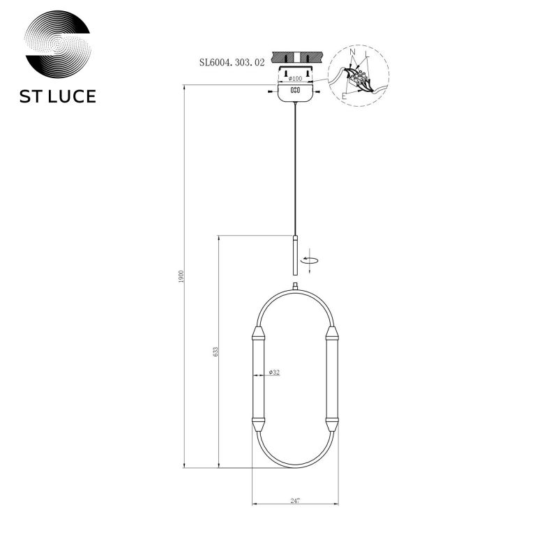 Подвес ST Luce Olbia SL6004.303.02 фото 4