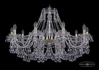 Люстра Bohemia Ivele Crystal 1409/10/360 G