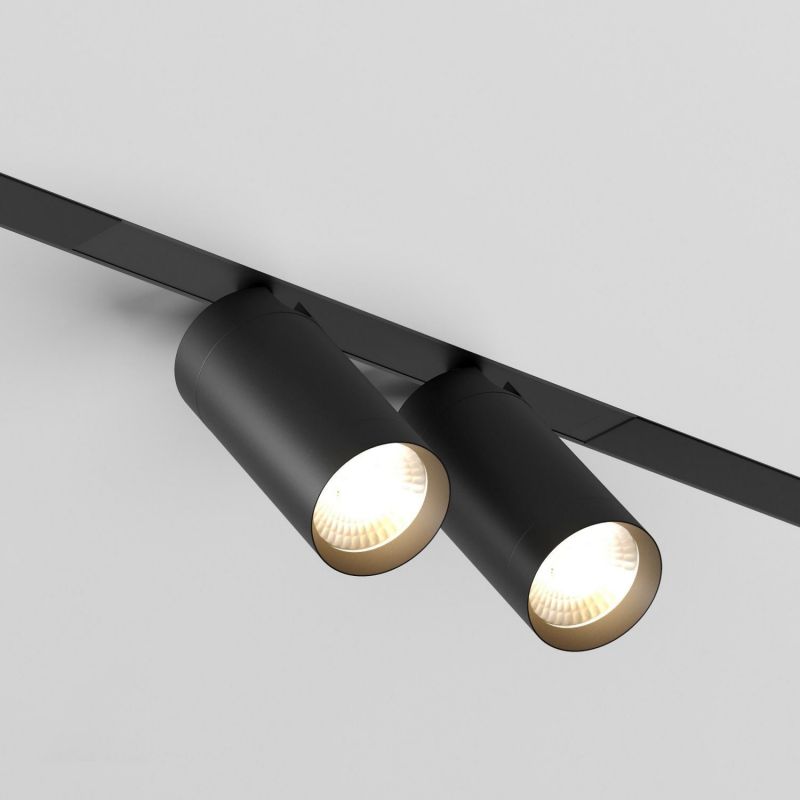 Акцентный светильник Denkirs SMART SPOT DOUBLE 2x9W DIM 3000K-6000K, черный DK8012-BK фото 1