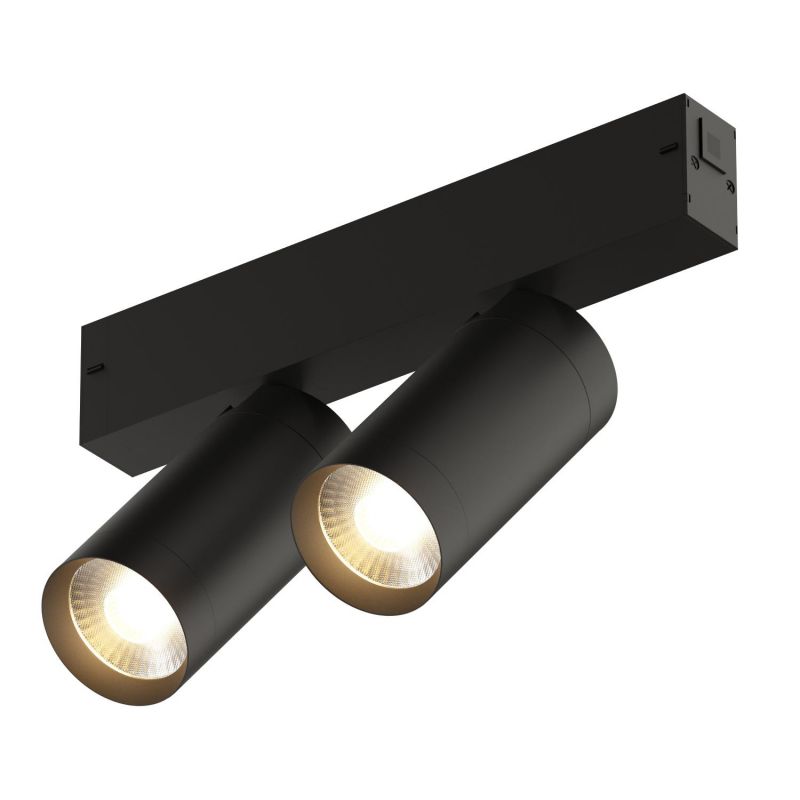 Акцентный светильник Denkirs SMART SPOT DOUBLE 2x9W DIM 3000K-6000K, черный DK8012-BK фото 2