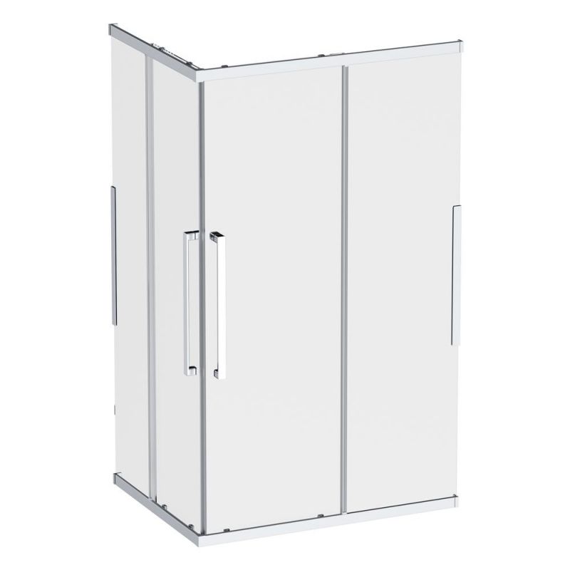 Душевой уголок AMPM Func W84G-403-12090-MТ 120х90, профиль хром матовый, стекло прозрачное фото 9