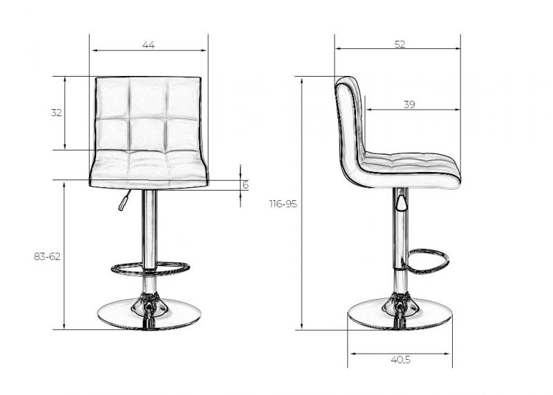 Стул Dobrin CANDY BD-2836021 фото 9