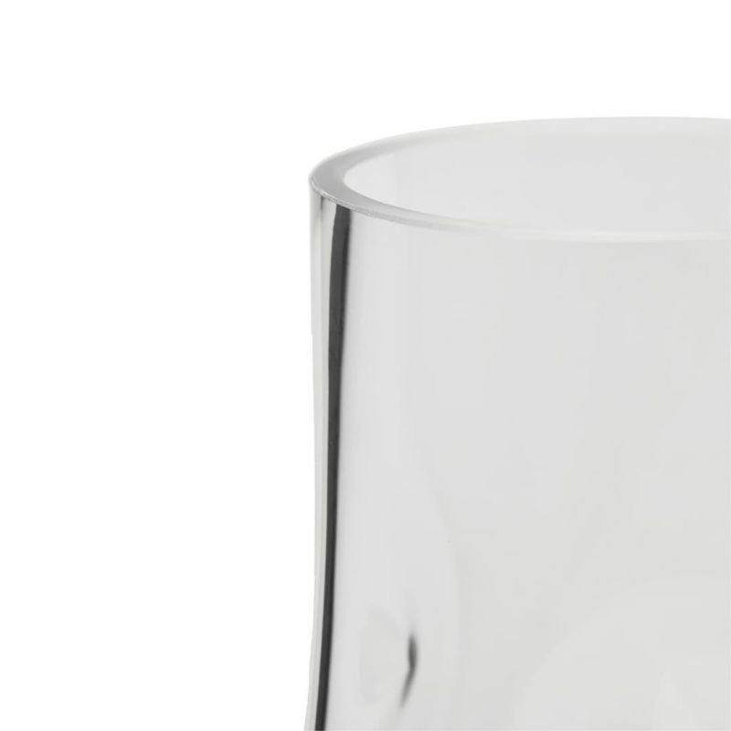 Декоративная ваза из стекла, 120х120х250, прозрачный Ekg-9