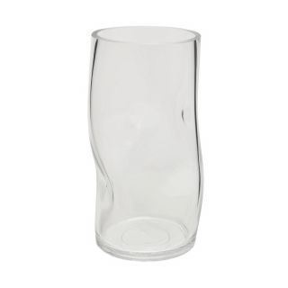 Декоративная ваза из стекла, 120х120х250, прозрачный Ekg-9