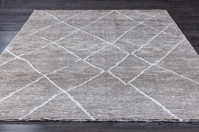 Индийский ковер из полиэстера Carpet «MILTON» SAND-IVORY 170 x 240 см фото 2