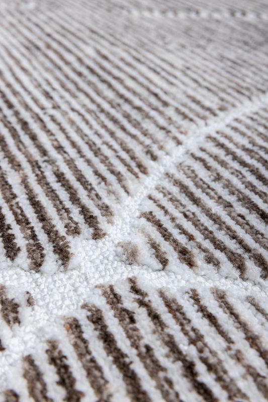 Индийский ковер из полиэстера Carpet «MILTON» SAND-IVORY 170 x 240 см фото 5