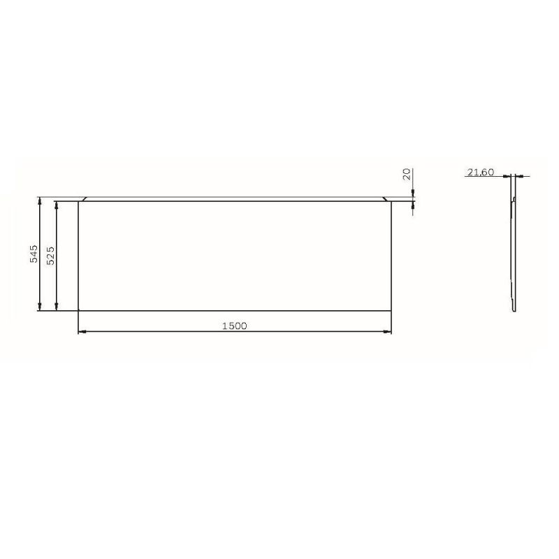 Панель фронтальная AM.PM X-Joy W94A-150-070W-P для ванны 150х70 см фото 3