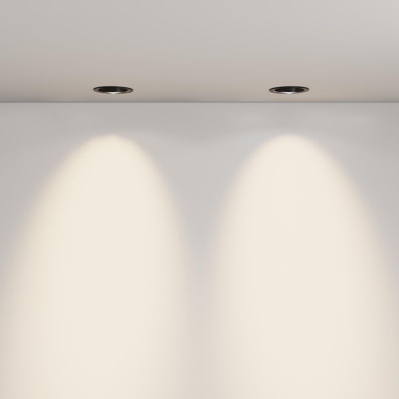 Встраиваемый светильник Maytoni Lens IP44 LED 3000К(теплый) 12W DL105-12W3K-B фото 8