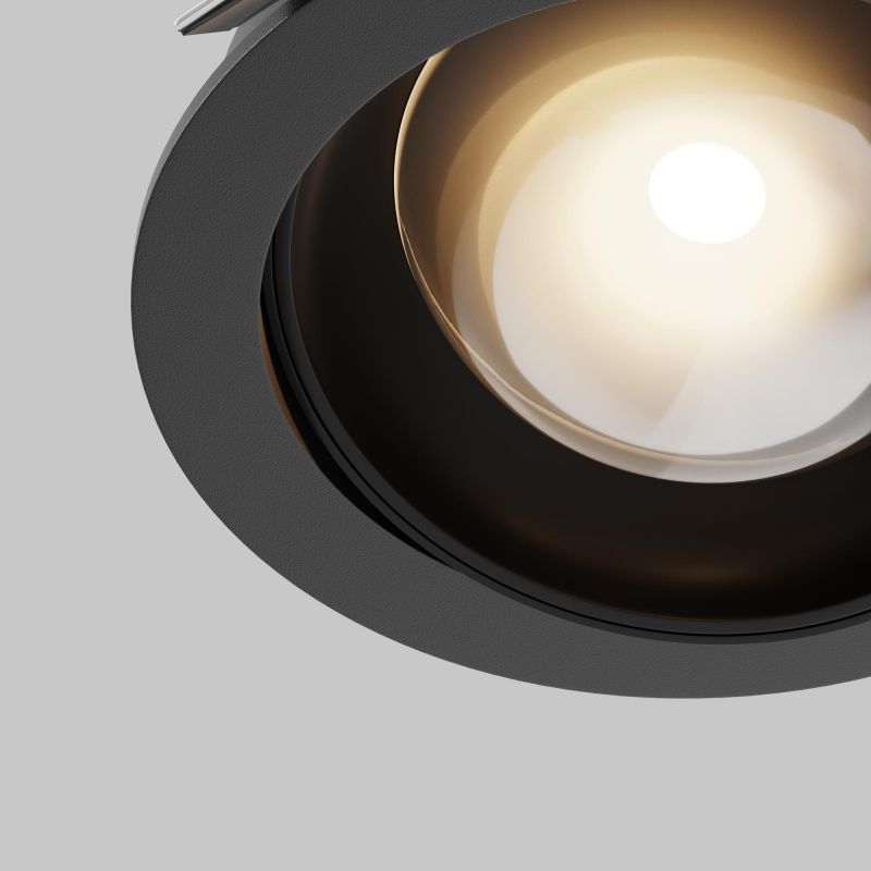 Встраиваемый светильник Maytoni Lens IP44 LED 3000К(теплый) 12W DL105-12W3K-B фото 6