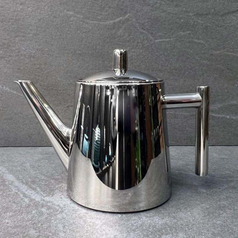 Чайник заварочный 800 мл Kitchen Craft La Cafetiere стального цвета BD-3143621 фото 5