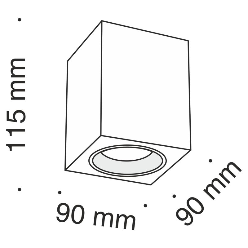 Потолочный светильник Alfa C013CL-01B