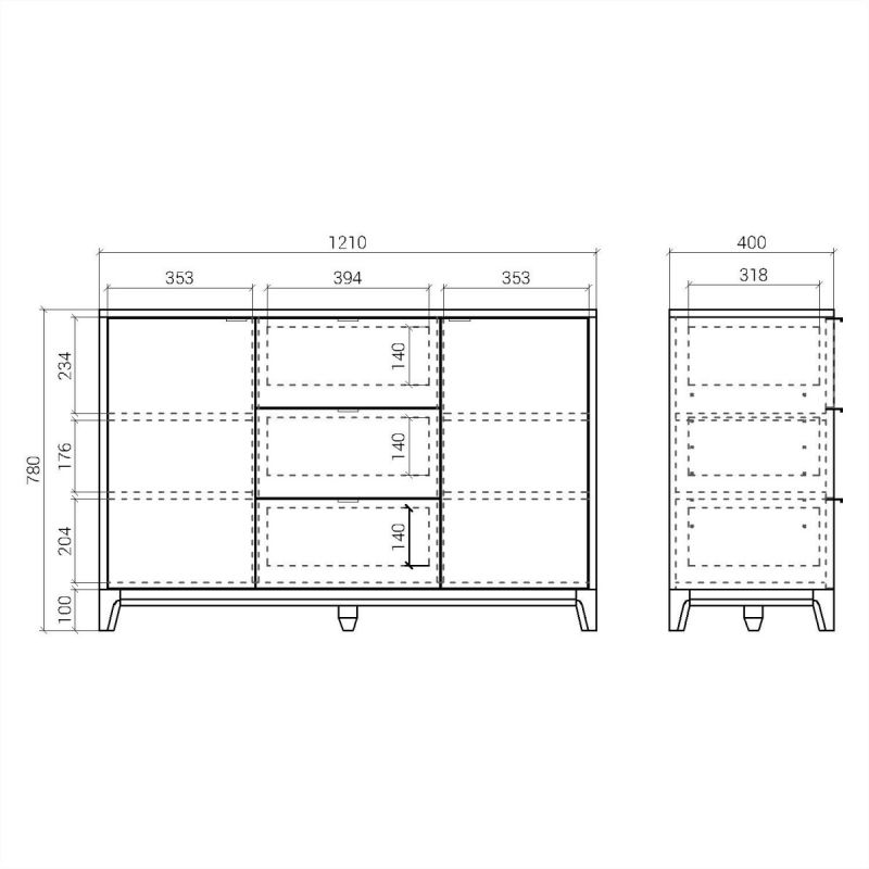 Комод The IDEA Case BD-1964929