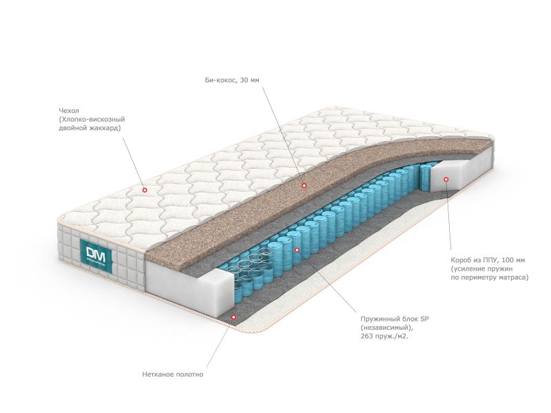 Матрас Dream Master Уно BD-2080251