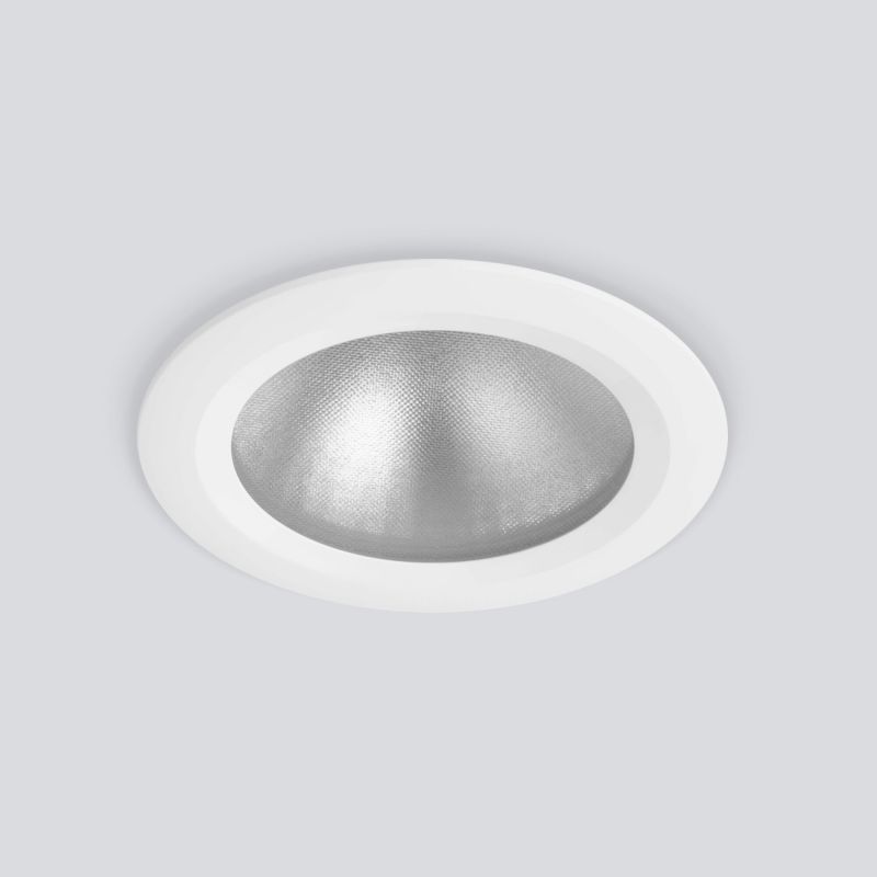 Встраиваемый светодиодный влагозащищенный светильник Elektrostandard Light LED 3003 35128/U белый фото 3
