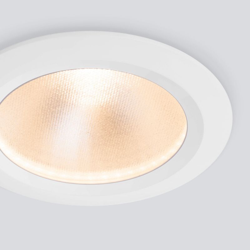 Встраиваемый светодиодный влагозащищенный светильник Elektrostandard Light LED 3003 35128/U белый фото 5