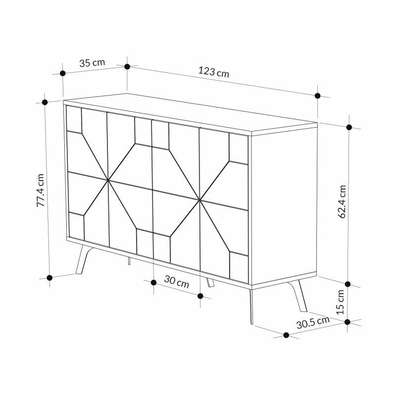 Комод DUNE Leve LEV00239