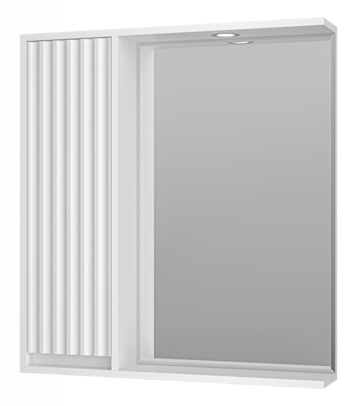 Зеркальный шкаф Brevita Balaton 75 BAL-04075-01-Л, L фото 1