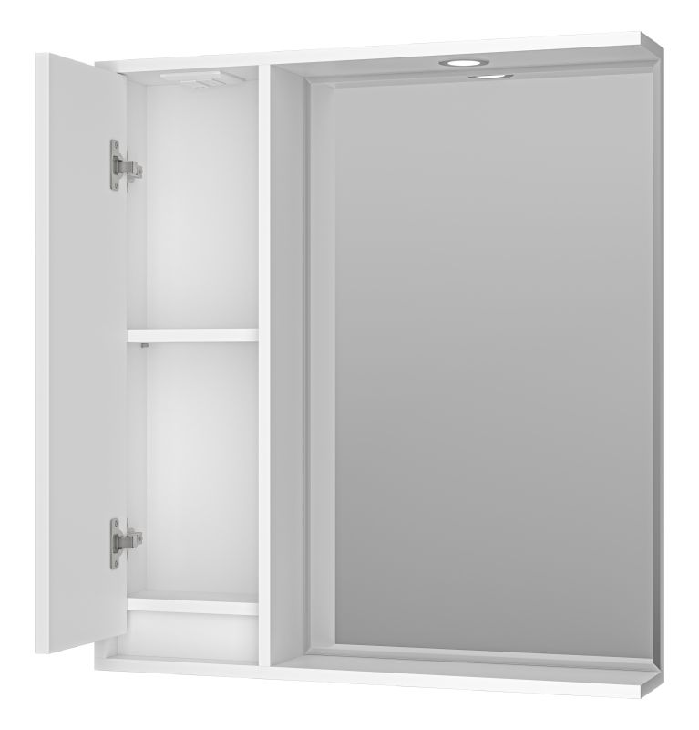 Зеркальный шкаф Brevita Balaton 75 BAL-04075-01-Л, L фото 4