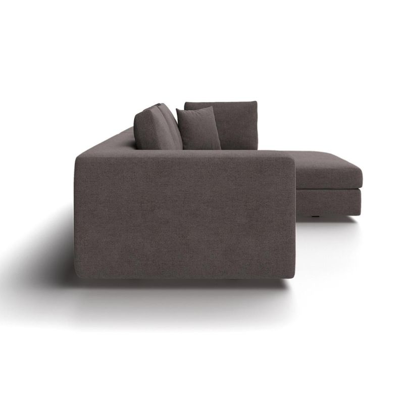 Модульный диван Highland Furniture MAX SECTIONAL 301см коричневого цвета