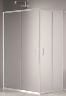 Душевой уголок RGW PA-040 90x100 см, профиль хром, стекло матовое