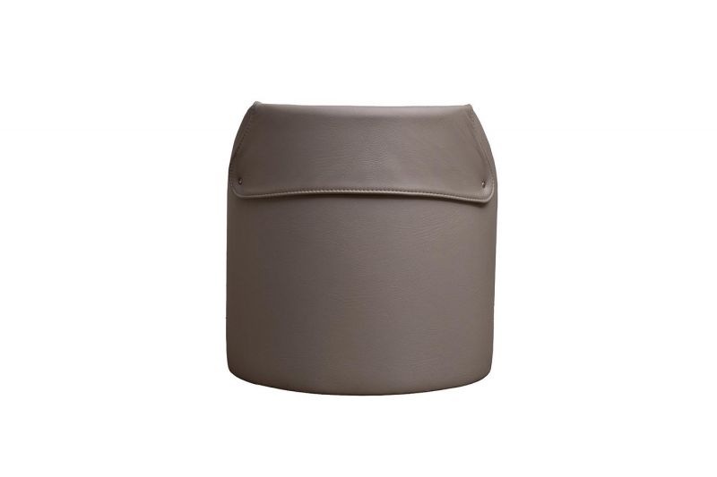 Пуф букле/искусственная кожа серый Garda Decor Bruno BD-3145229 фото 3