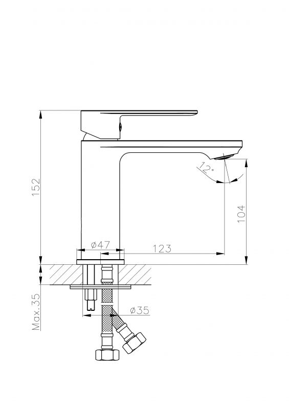 Смеситель Haiba HB590 HB10590 фото 2