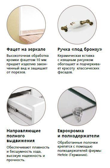 Зеркальный шкаф Style Line Олеандр-2 ЛС-00000050 фото 8