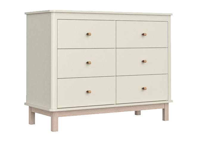 Комод Ellipsefurniture Classic 6 ящиков (молочный) CLMBCD02020199 фото 2