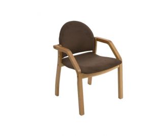 Стул-кресло Джуно 2.0  натур/коричневый Z112806N04