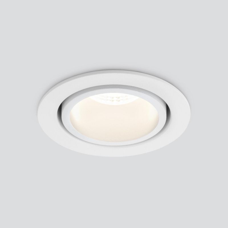 Встраиваемый точечный светодиодный светильник Elektrostandart Nulla 15267/LED 7W 4200K белый