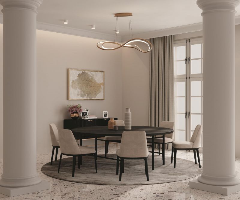 Подвесной светильник Maytoni Plons 220-240V 56W IP20 3000K MOD283PL-L65BS3K фото 8