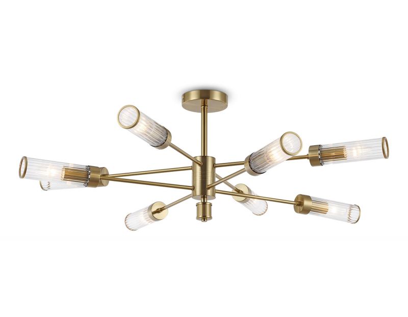 Люстра со стеклянными плафонами на штанге Ambrella LH LH55162 фото 1