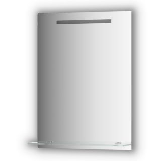 Зеркало с полочкой 55 со встроенным LED-светильником 3,5 W 55x75 Evoform LEDLINE-S BY 2153