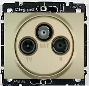 Розетка TV Legrand Galea Life BD-1214827 фото 1