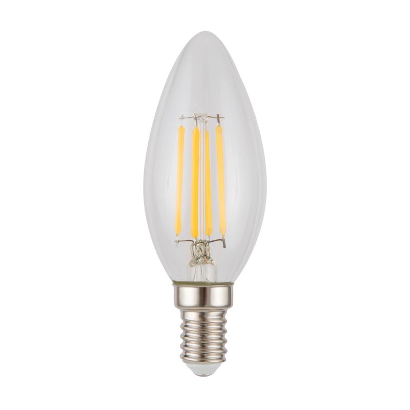 Лампа светодиодная филаментная Voltega Crystal Candle dim 5W VG10-C1E14warm5W-FD 8460