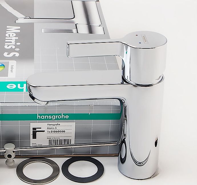 Смеситель Hansgrohe Metris S 31060000 для раковины фото 10