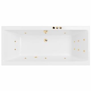 Акриловая ванна Excellent Pryzmat WAEX.PRY20.SMART.GL 200x90 с г/м, золото