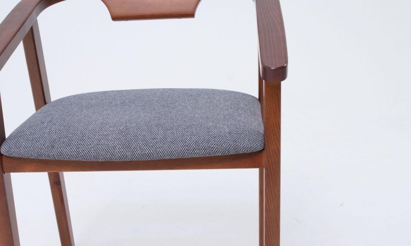 Стул-кресло Челси ПМ орех/графит Z011840W08