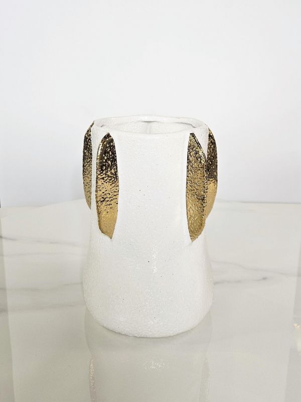 Ваза Sotogrande Golden fish scale vase B BD-3048908