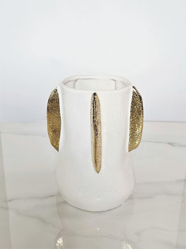 Ваза Sotogrande Golden fish scale vase B BD-3048908