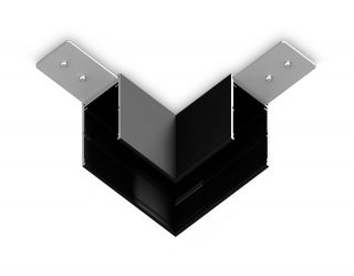 Коннектор угловой для накладного шинопровода Magnetic 220V Ambrella GL1032