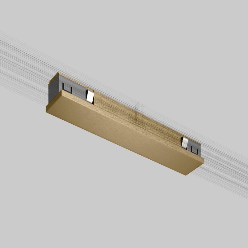 Прямой коннектор латунь Elektrostandard Brass Line 85008/00 фото 2
