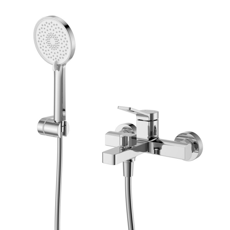 Смеситель для ванны и душа BelBagno ALBANO-VASM-CRM Хром фото 1