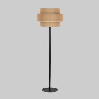Напольный светильник TK Lighting Calisto с тканевым абажуром E27 15W 5405